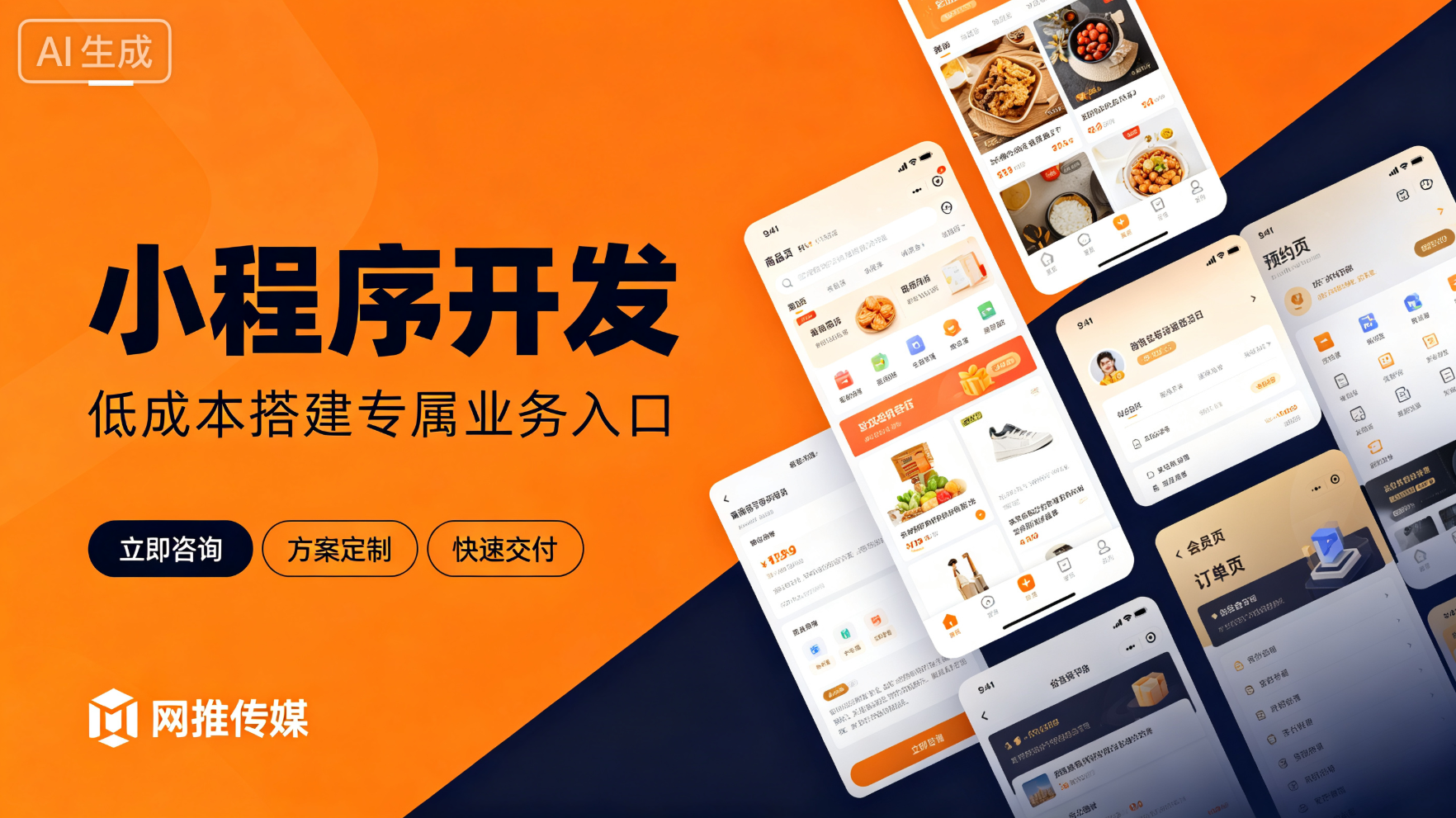 日照小程序开发界面展示